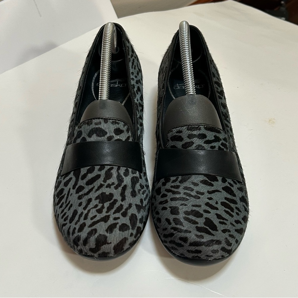 Dansko Oksana Animal Print Calf Hair Loafers